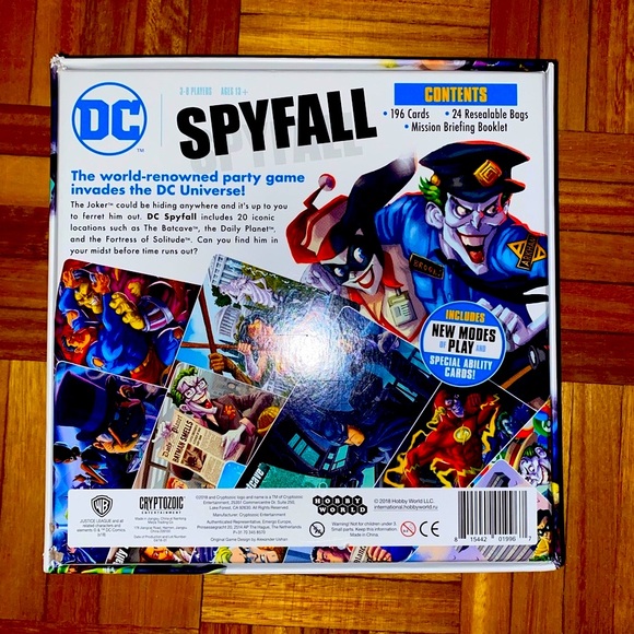 [EN] DC Spyfall board game - Picture 2 of 3